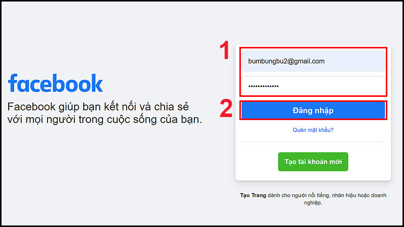 Dấu hiệu không đăng nhập được facebook dù đúng mật khẩu?