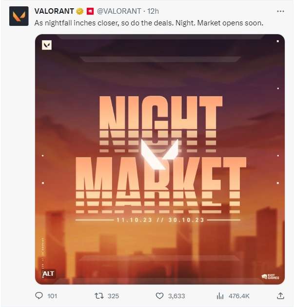 Valorant Night Market 2023