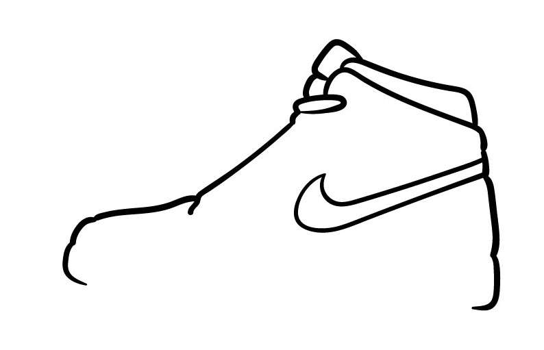 cách vẽ giày 10