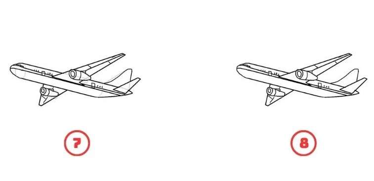 cách vẽ máy bay 16