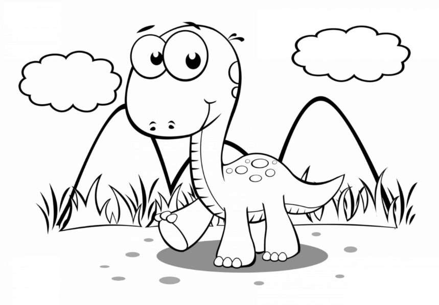 cách vẽ khủng long 18