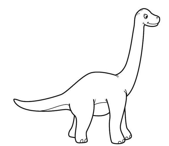 cách vẽ khủng long 7